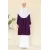 Qalam Blouse - Eggplant